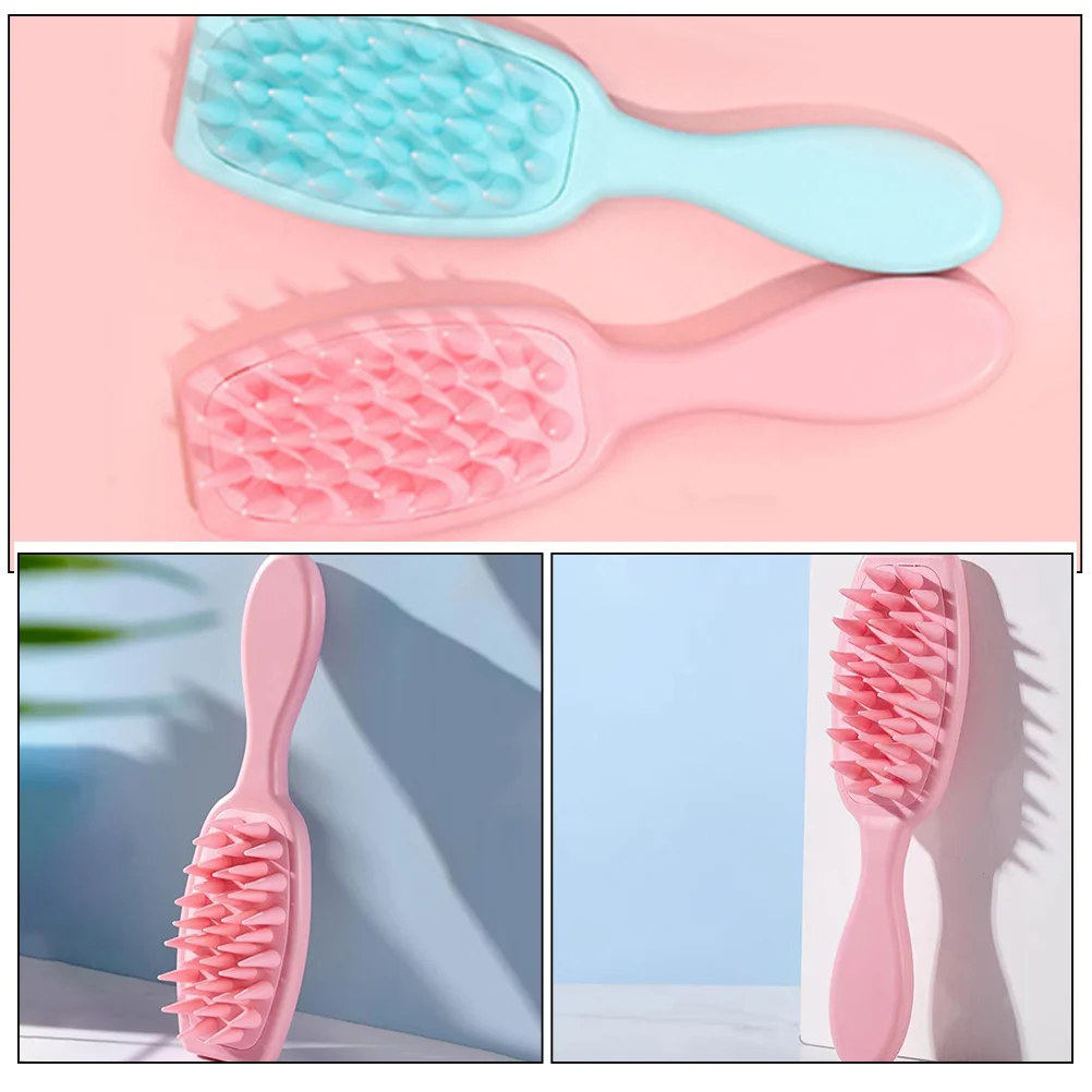 

Pet Bath Brush Silicone Gentle Massage Grooming Comb Dog Cat Bathing Scrubber Tool Cleaning Massager Dog Bath Brush