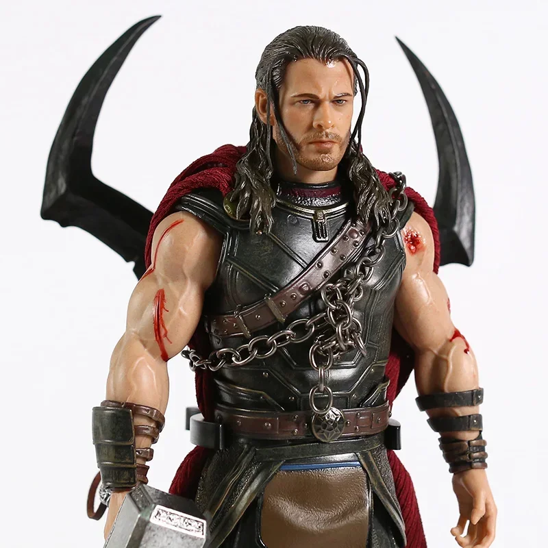 32cm SuperHero Mainan Gila Thor Ragnarok Patung Skala 1/6 Action Figure statue PVC Collection Model doll kids adult gift