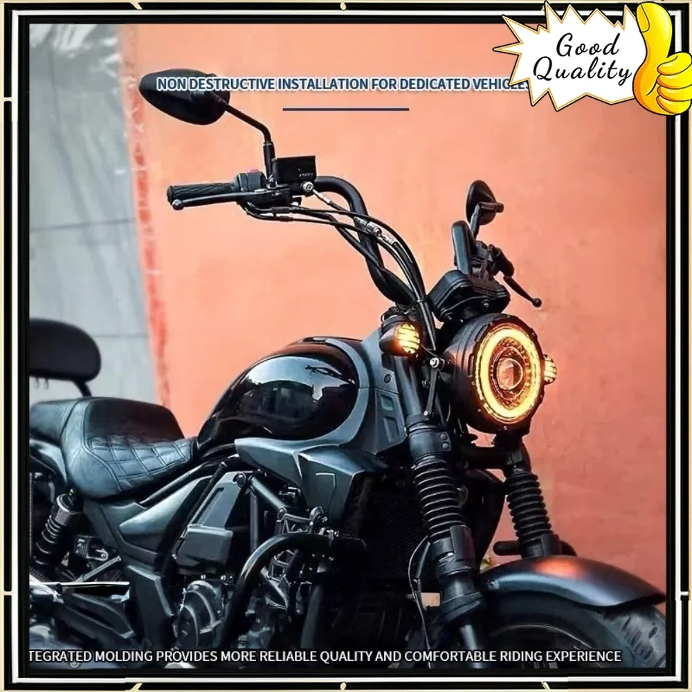 Good Quality For Haojue TR300 custom handlebars TR300Plus youth version modified high handlebar retro monkey handlebar