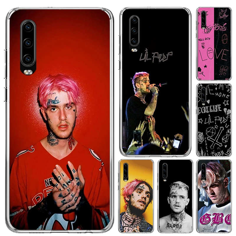 Lil Peep Singer Phone Case for Huawei P40 P30 P20 P10 Pro Mate 20 10 Lite P Smart Z Y5 Y6 Y7 Y9S Soft Funda Print Shell