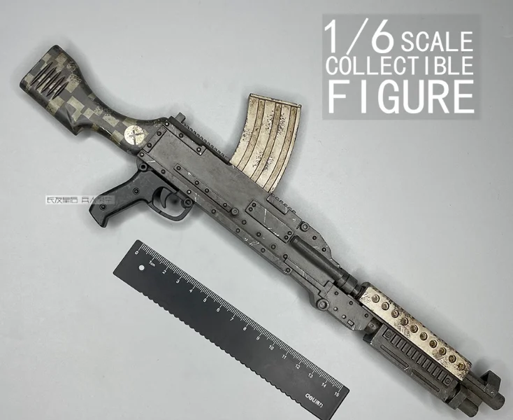 

3Athreezero 1/6 Machine Gun Model (slight Scratches and Defects) for 12''