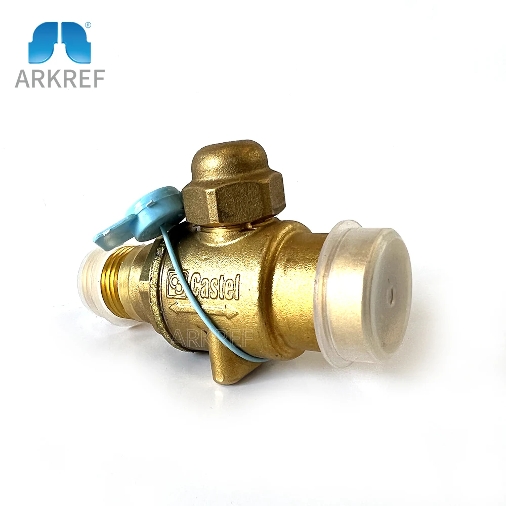 Air Conditioning Refrigeration Accessories High Pressure Castel Ball Shut Off Valve 3064E/44 For CO2 Units Made In Italy