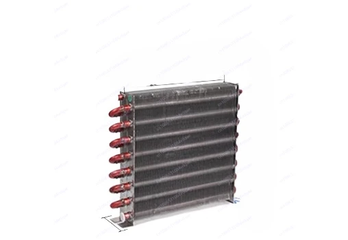 Condenser Water Air Conditioner Heat Dissipation Water-cooled Air-cooled Copper Tube Heat Exchanger Aluminum Fin Radiator