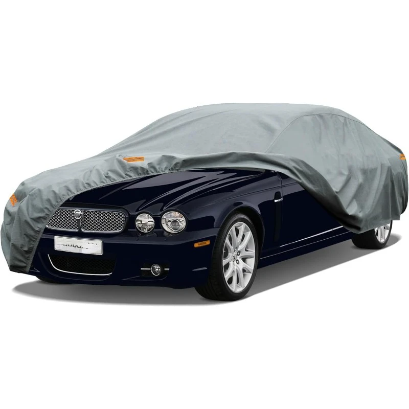 

Duty Car Cover Custom Fit Jaguar XJ XJ6 XJ8 XJ12(1986-2019),Waterproof All Weather for Automobiles, Full Exterior Covers Sun