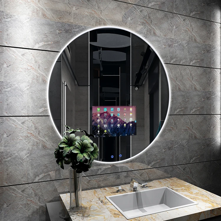 

du-Living Room Furniture Bathroom Mirror Design LED Mirror Smart Mirror#