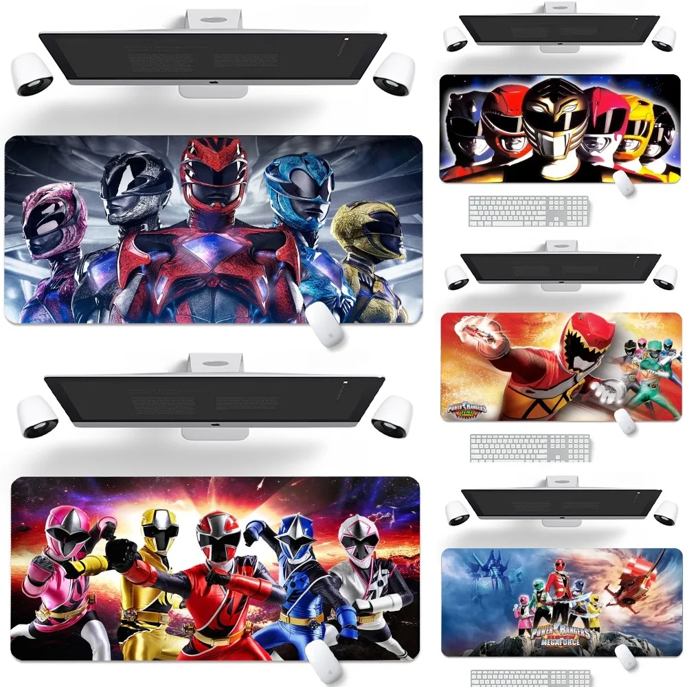 P-Power Cool R-Rangers Mousepad New Arrivals Large Gaming Mousepad L XL XXL Gamer Mouse Pad Size For Keyboards Mat