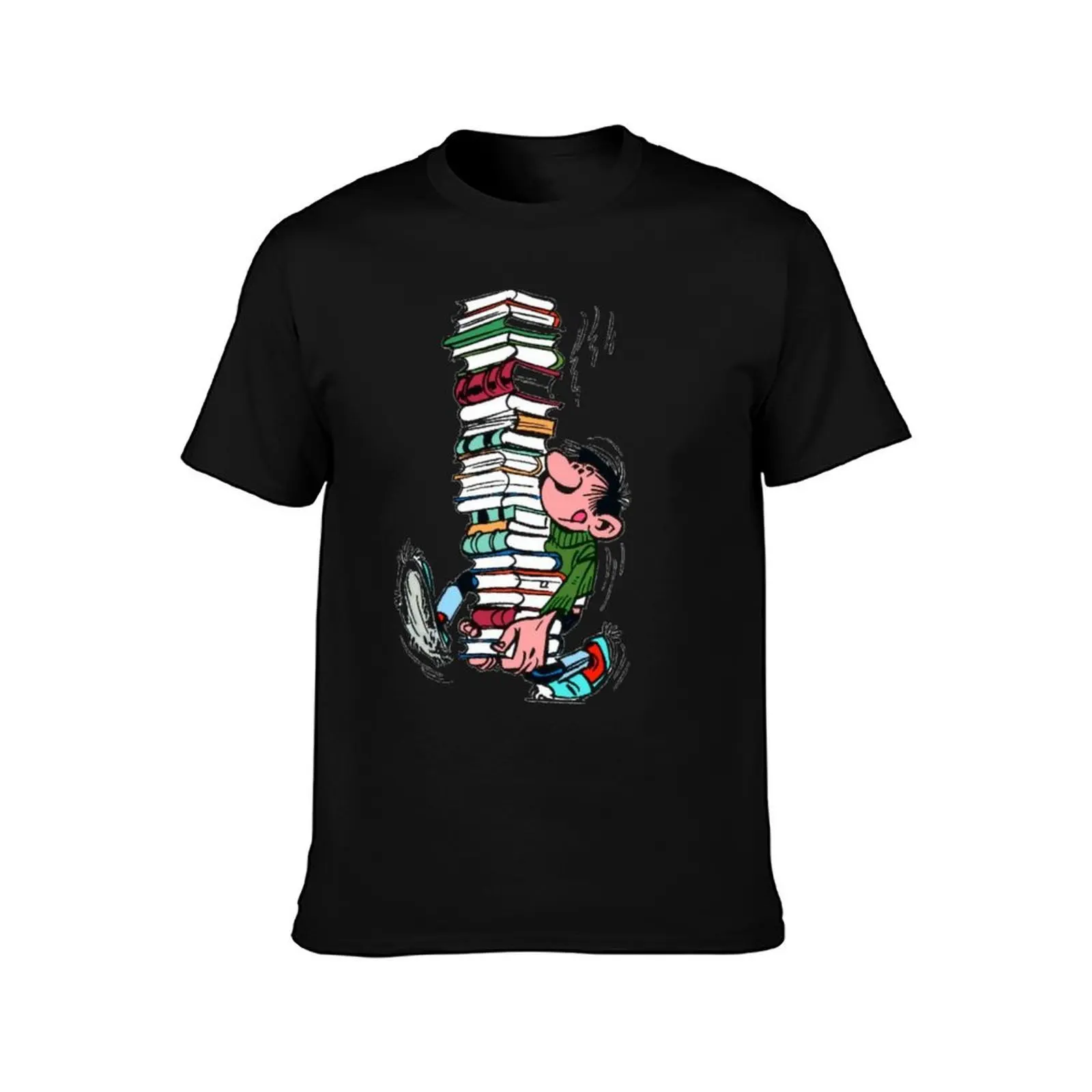 Gaston lagaffe T-Shirt Performance Workout Short Sleeve Tee T-Shirt