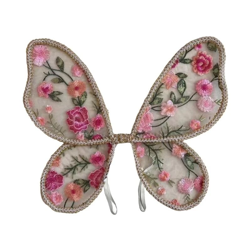 

U13F Kids Butterfly Wing Child Lace Butterfly Wing Angelic Lace Wing 550 мм крыло для очаровательных фотосессий и представлений
