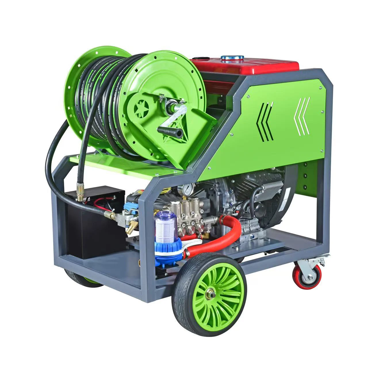 

2900Psi 50LPM Pressure Water Jet Pump Cleaner Sewage Pipeline Dredging Machine Drain Sewer Pressure Washing Jetter