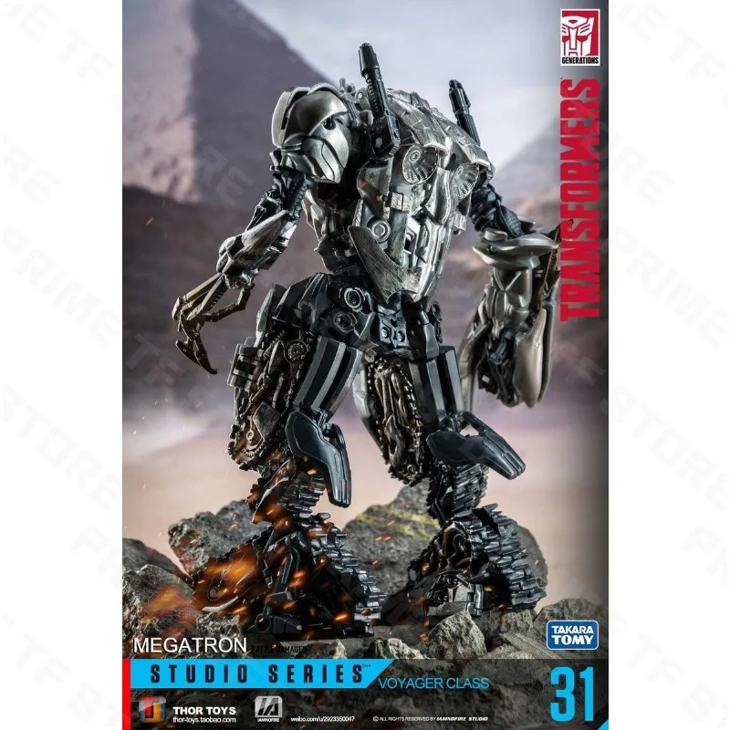 Original Hasbro Transformation Toy SS Studio Series SS-31 Megatron Battle Damage Version ROTF V-class Target Limited Toy