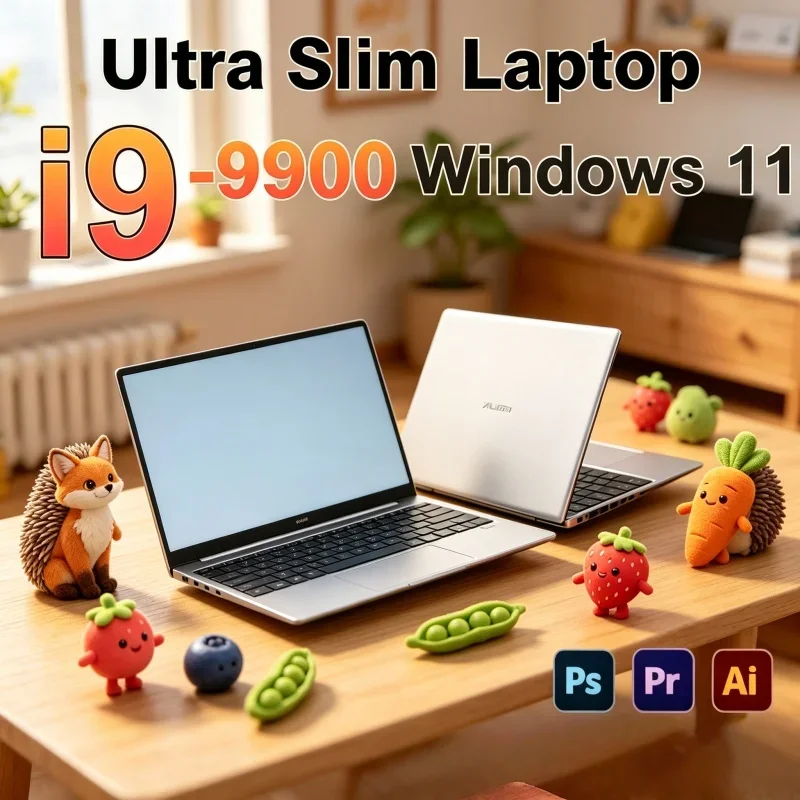 

2026 Ingenious Avant Garde 15.6 Laptop Intel Core I9-9900 Gaming PC Lucid Ultra Slim Conglomerate Pupil Computer PC
