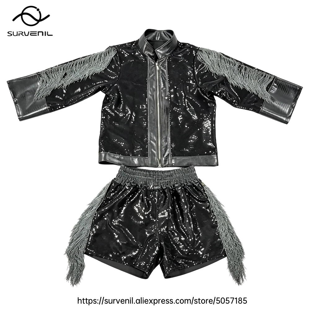 Boxing Shorts Hooded Jacket Top Set Customized Muay Thai Shorts Men Women Kids MMA Kickboxing Fight Training Outfit Boxing Gown