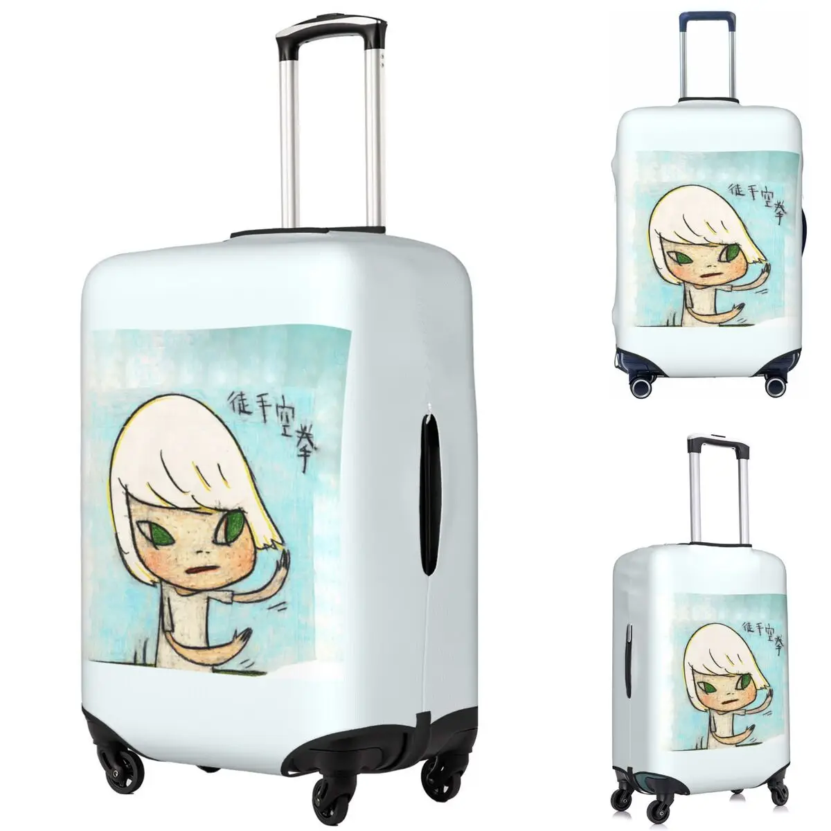 

Копия Yoshitomo Nara Gypsy Song, чехол для чемодана, защитные эластичные защитные чехлы для дорожного багажа для 18-32 дюймов