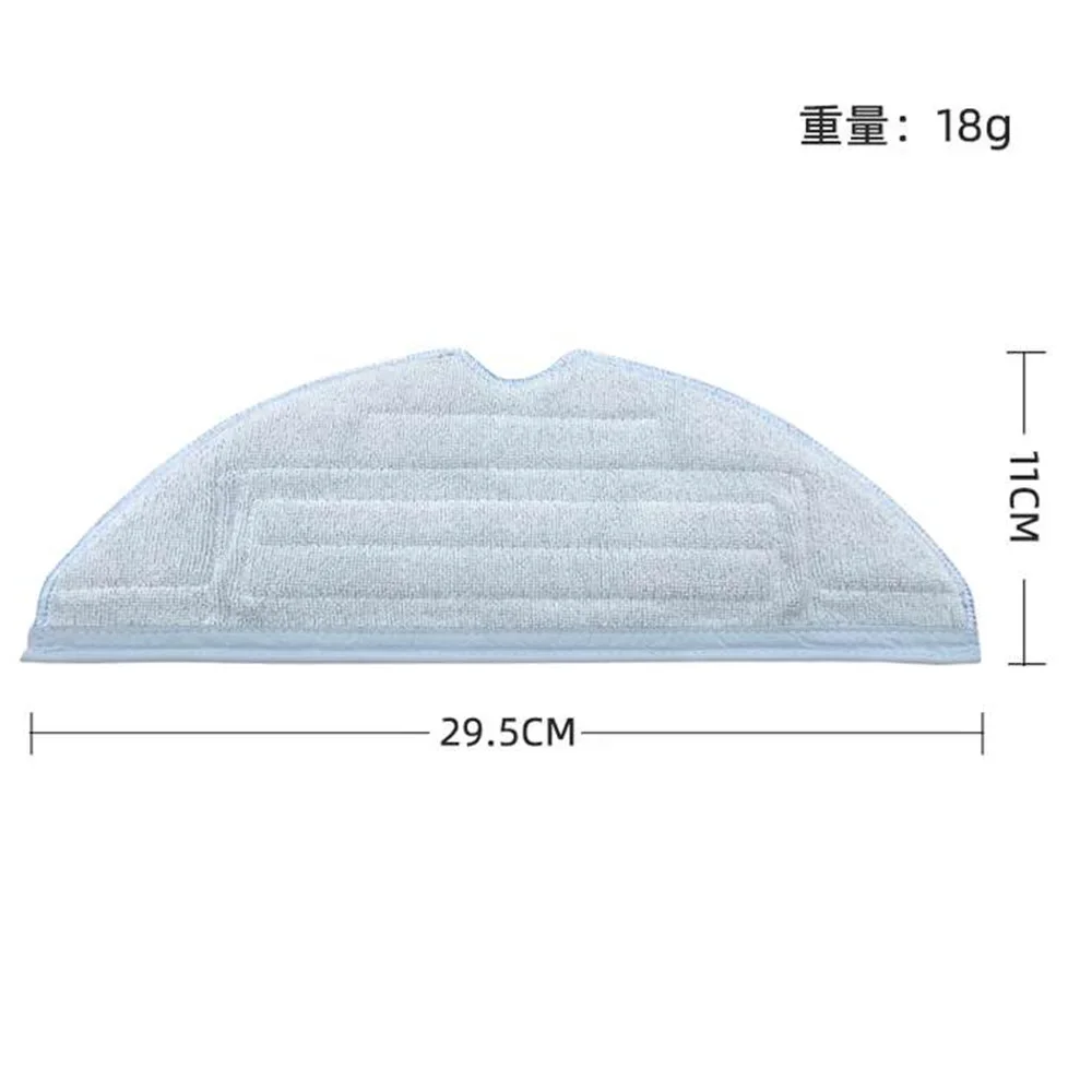 High Quality Microfiber Pro-Clean Mopping Cloths Side Brush for Xiaomi Roborock T7S T7plus T7Splus S7 S7Max S70 S75 G10 Parts