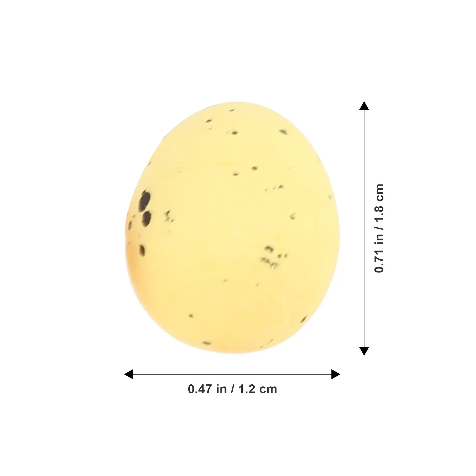 Mini œufs en mousse 1 8cm, 100 pièces, décorations colorées pour fête de pâques, jouets éducatifs Montessori, faux accessoires d'œufs de Pigeon