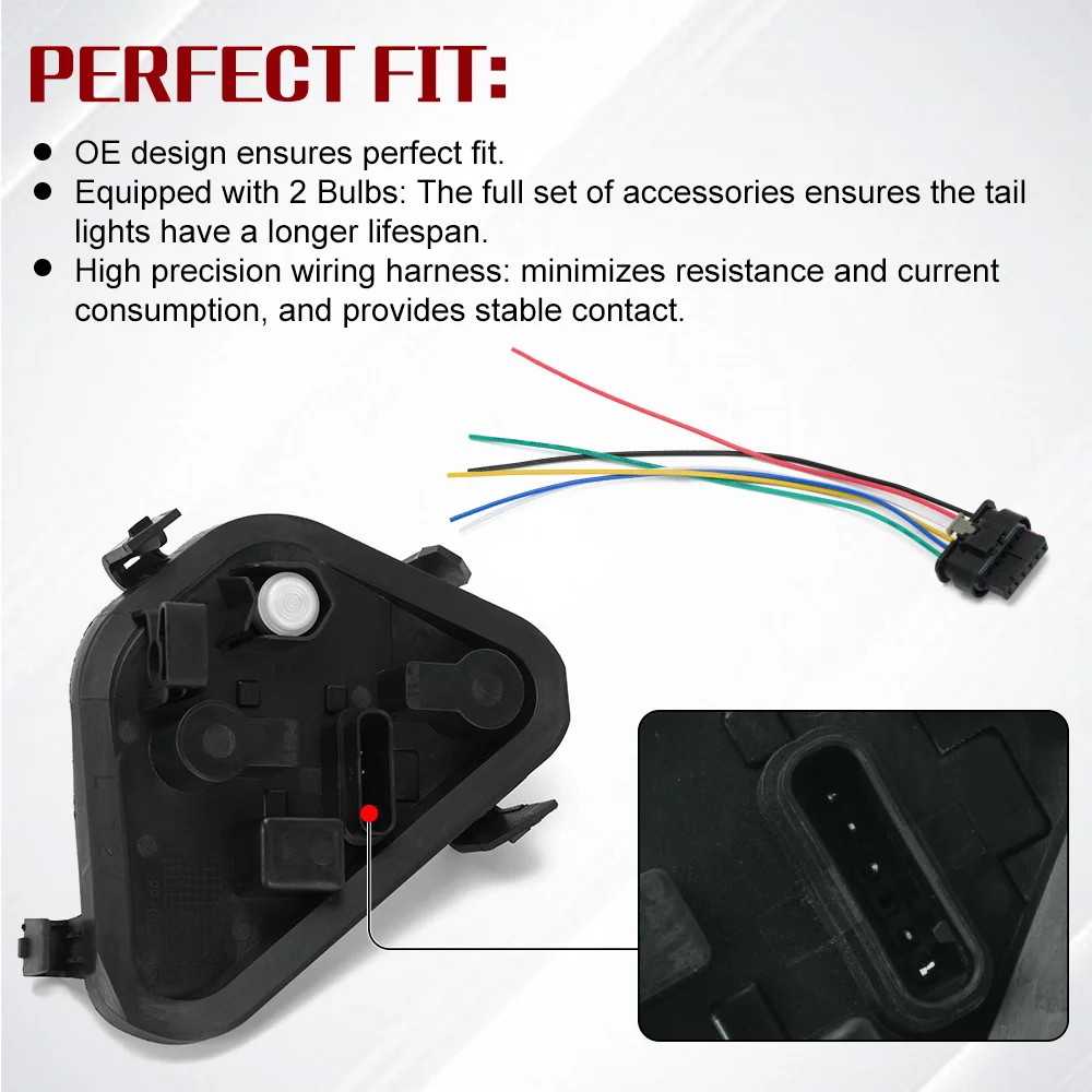 

Разъем для заднего фонаря автомобиля, держатель лампы, плата управления, штекер для BMW 3 серии 320 328 с лампочкой