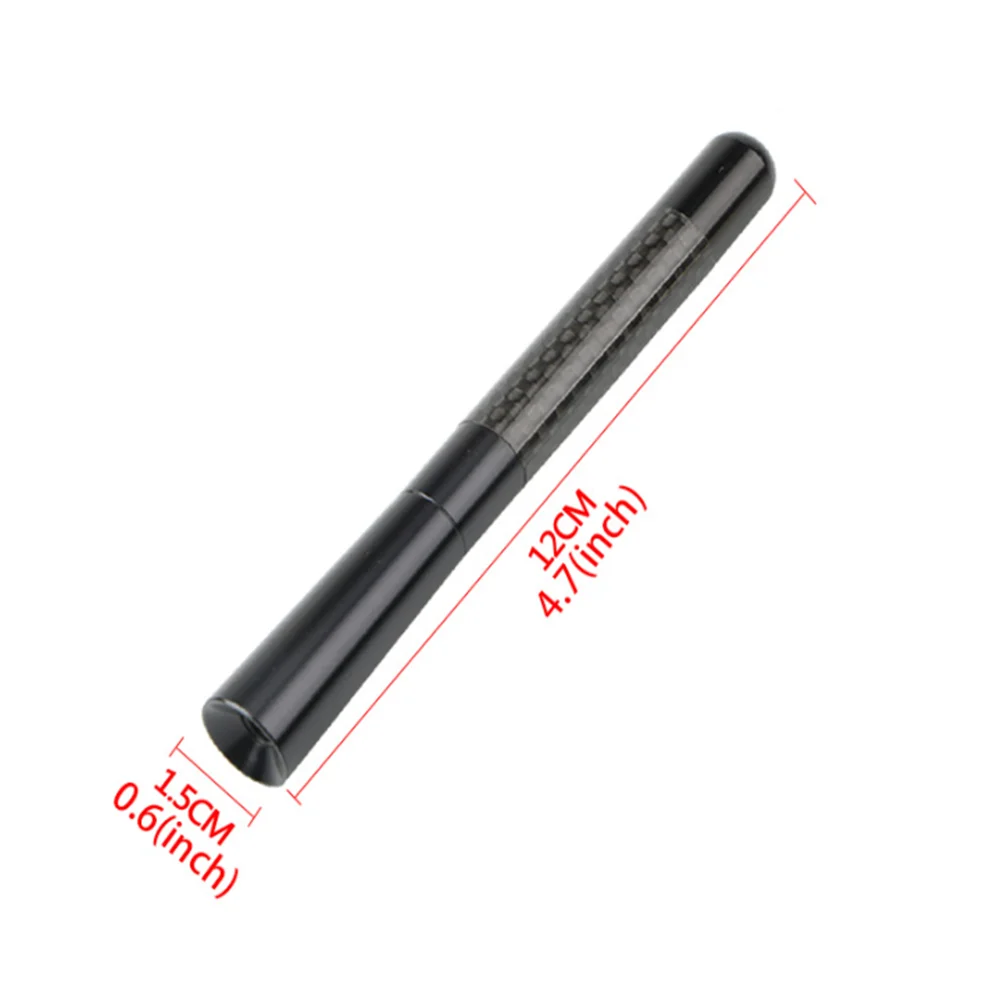 1pcs Carbon Fiber Radio Car Antenna for BMW 1 2 3 4 5 6 7 Series X1 X3 X4 X5 X6 E60 E90 F07