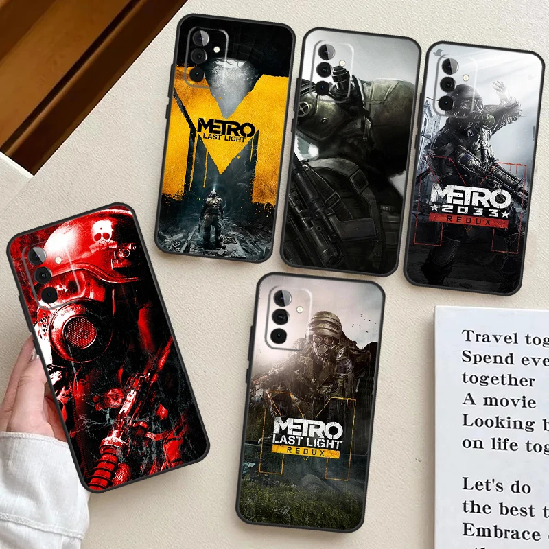 Metro 2033 Case For Samsung Galaxy A34 A54 A14 A24 A53 A33 A13 A52 A32 A22 A12 A71 A51 A15 A25 Coque