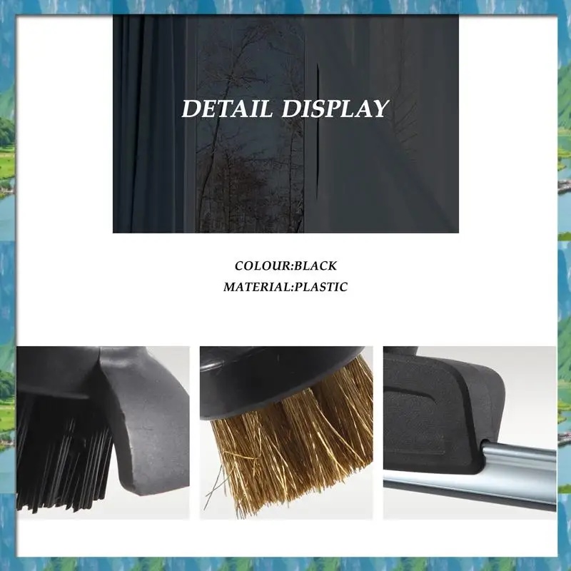 The For Karcher SC2 SC3 SC4 SC5 CTK10 CTK20 Window Nozzle Scraper Round Brush For Steam Cleaner Mirrors,Clean Slit Moisture