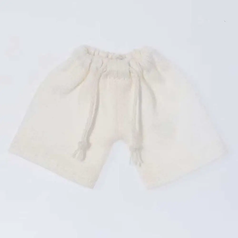 Casual Wear Doll Clothes Shorts Solid Color Mini Toys Dress Up Accessories Elastic Waist Drawstring Knit Sweatpants