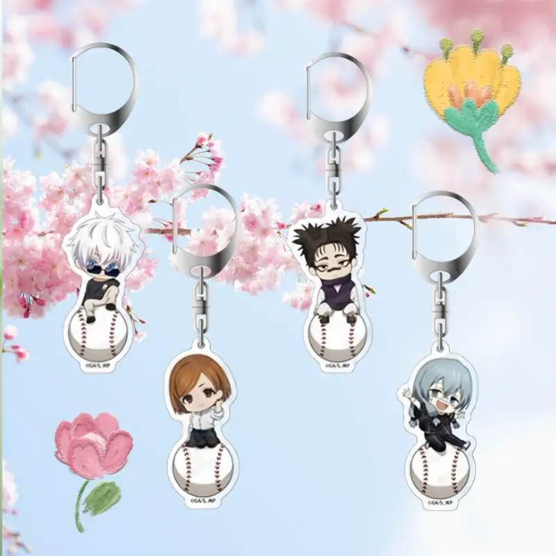 Acrylic Key Chain for Jjk Satoru Gojo Choso Nobara Kugisaki 