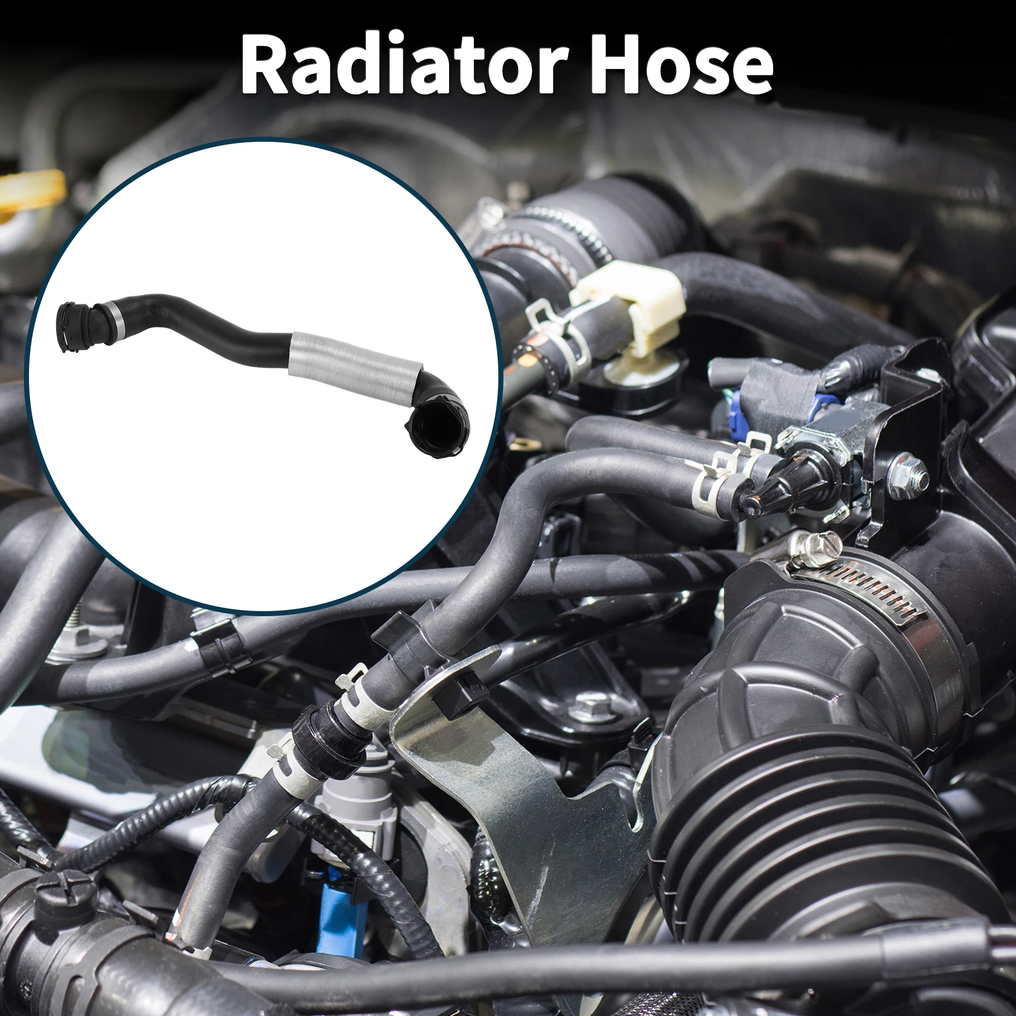 

UXCELL Radiator Hose No.17127552407 for BMW 1 Series 2009-2013 Lower Radiator Hose