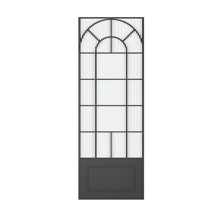

Changhong glass partition living room home office blocking wrought iron stainless steel screen partition wall