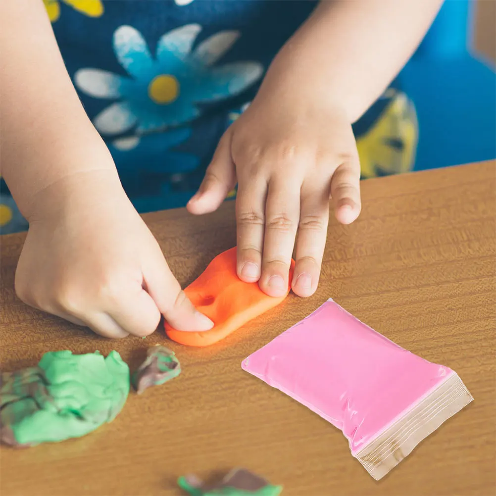 48 Stück lufttrockener Modelliermasse, weich, antihaftbeschichtet, für Kinder, DIY-Handwerk, Skulptur, kreative Kunst, Klassenzimmerbedarf, Formton für Kinder