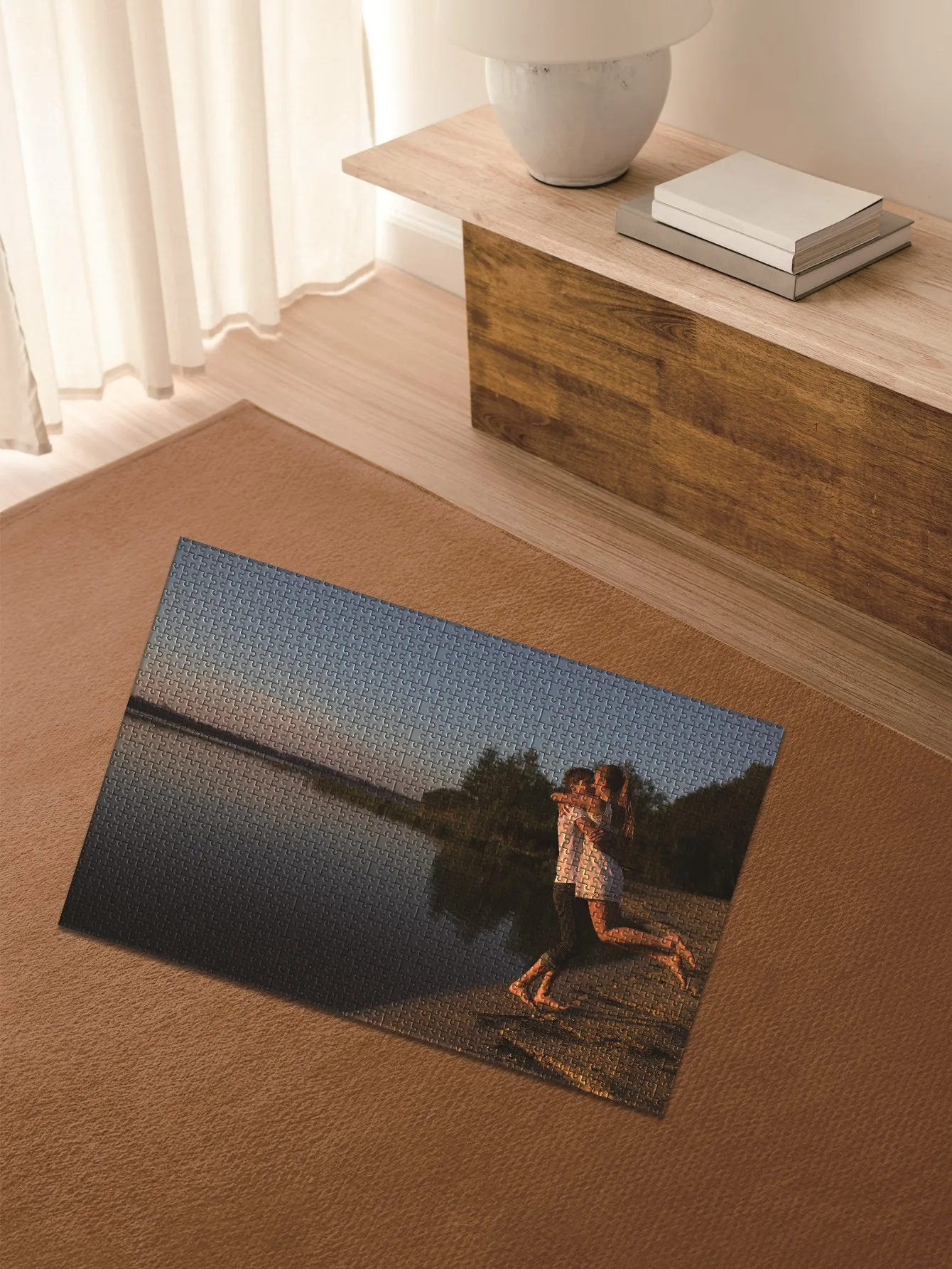 

1 pc new couple Customized Picture Personalised Decompression Puzzles For Kids Toy Gifts for Commemorative or Special Occasions