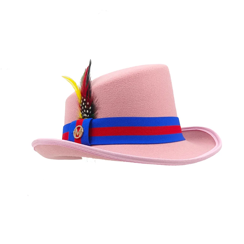 High Top abfallende Fedoras Hut Reiter Hut magische Leistung Hut Männer Zylinder Frauen Zylinder Sombrero Hombre – Detail 19