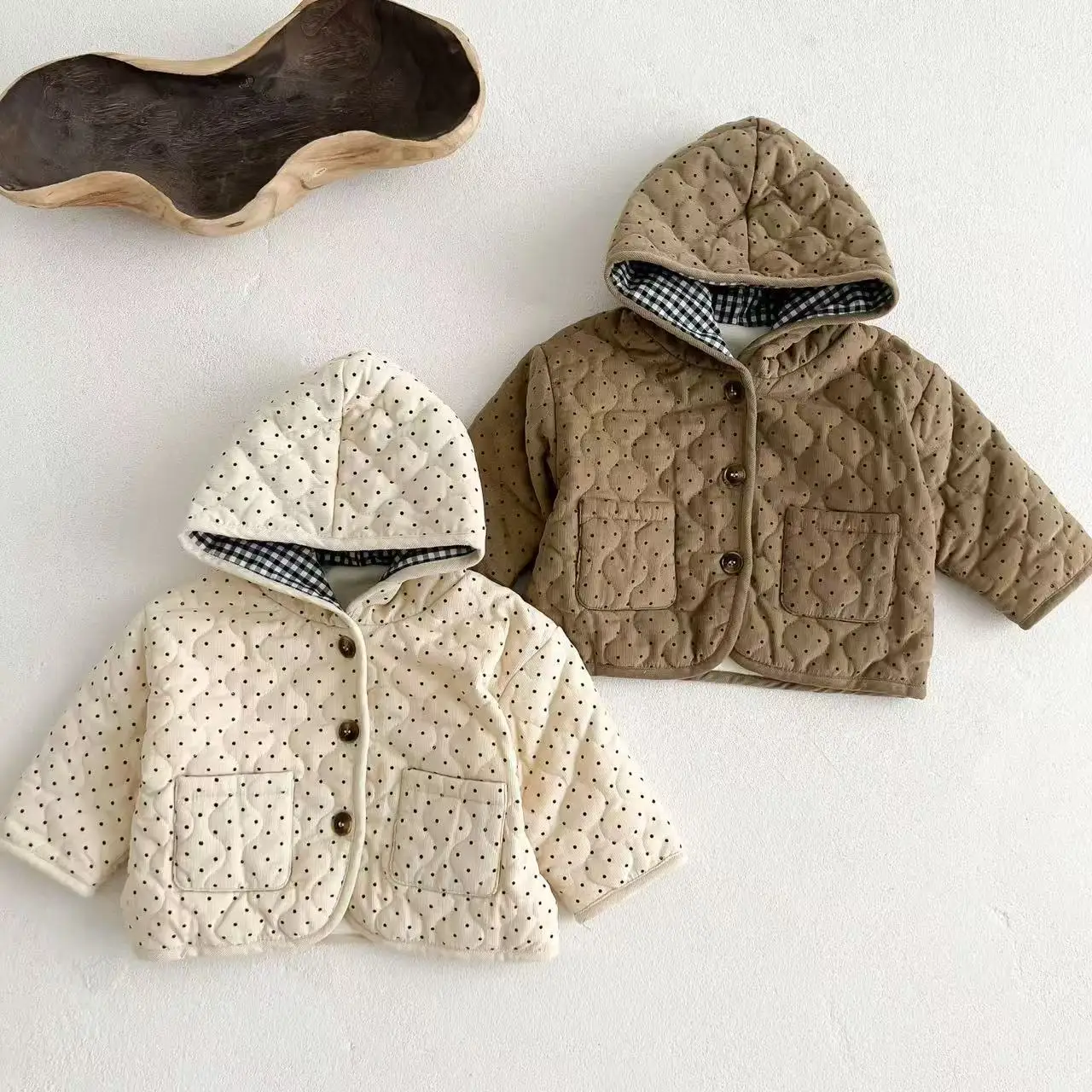 

Girls' And Boys Cotton Jacket Winter New Style Children's Plush Thickened Non Washable Down Cotton Coat Children's Cotton Jacket