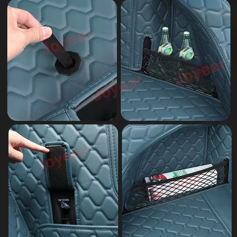 ل MG MG7 2023-2025 سيارة الخلفي الجذع حصيرة في جميع أنحاء الجذع وسادة التمهيد البضائع بطانة غطاء بات مقاوم للماء كامل Encirclement الملحقات #2