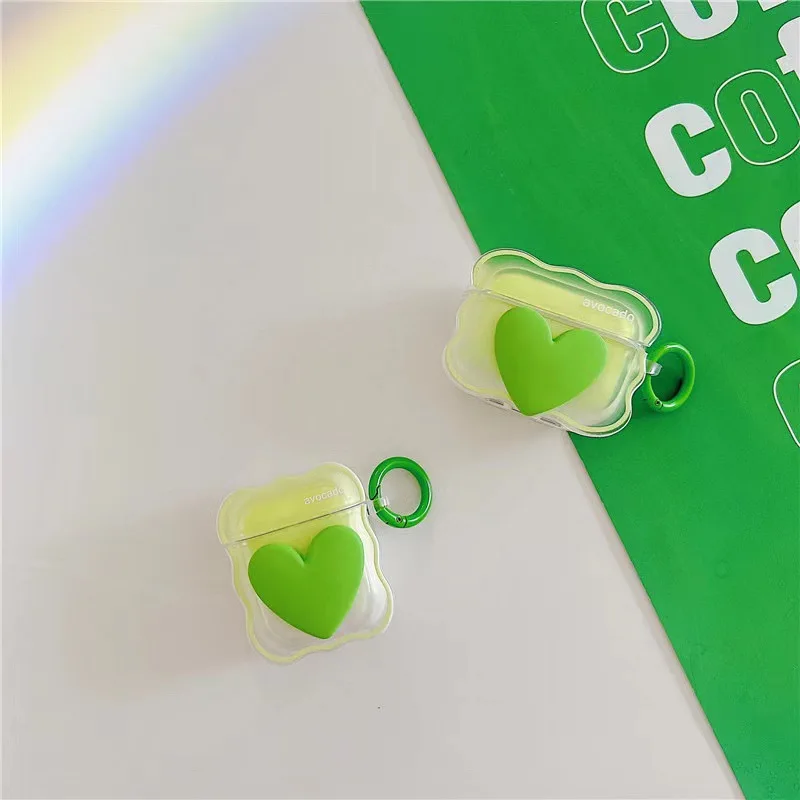 3DシリコンAirPods1/2 Proケース,Appleイヤホン用ケース,トレンディなデザイン,充電ボックス付き