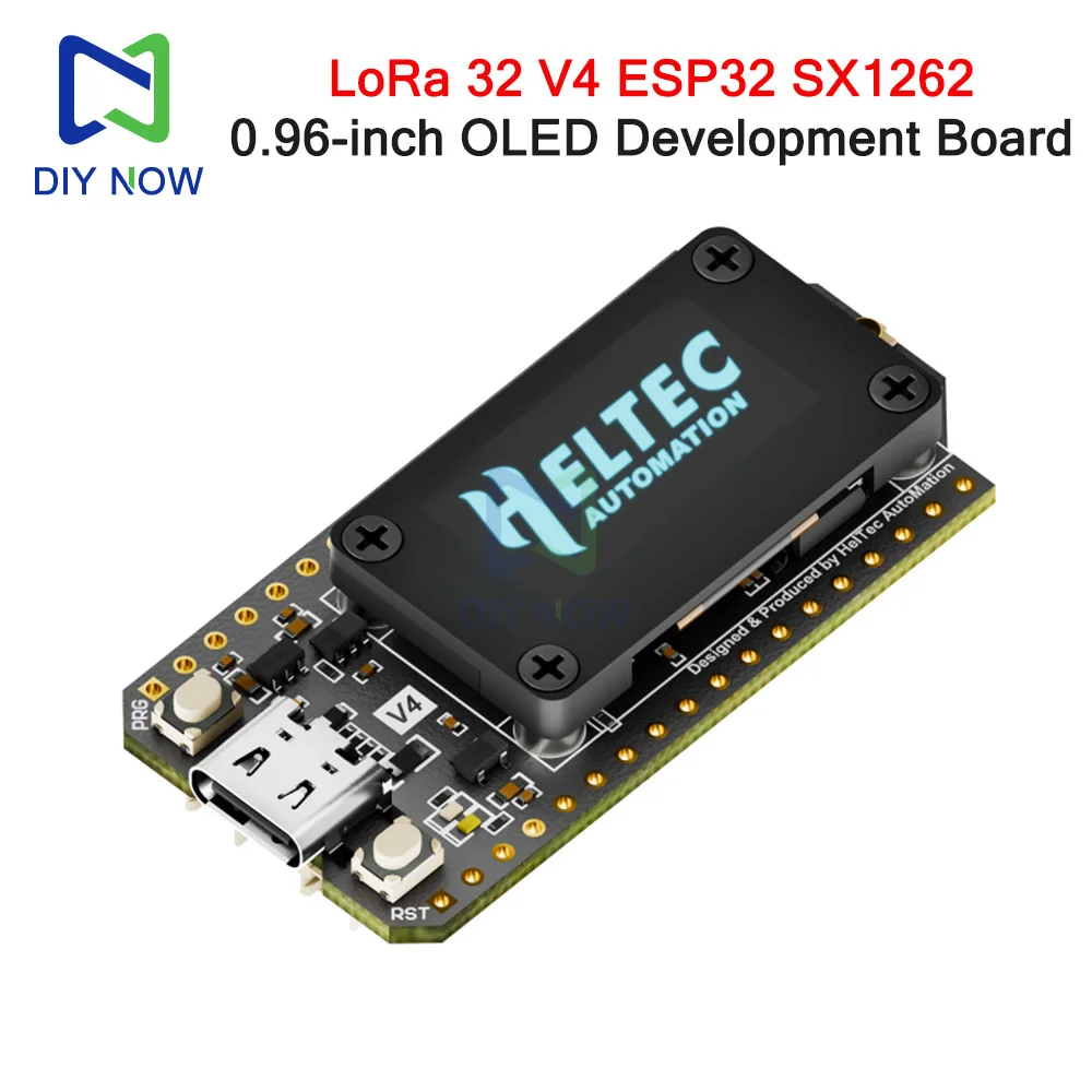 LoRa 32 V4 Meshtastic GPS ESP32 SX1262 0.96inch OLED Solar Powered Development board  Mesh Network WiFi LoRa BLE Low Power