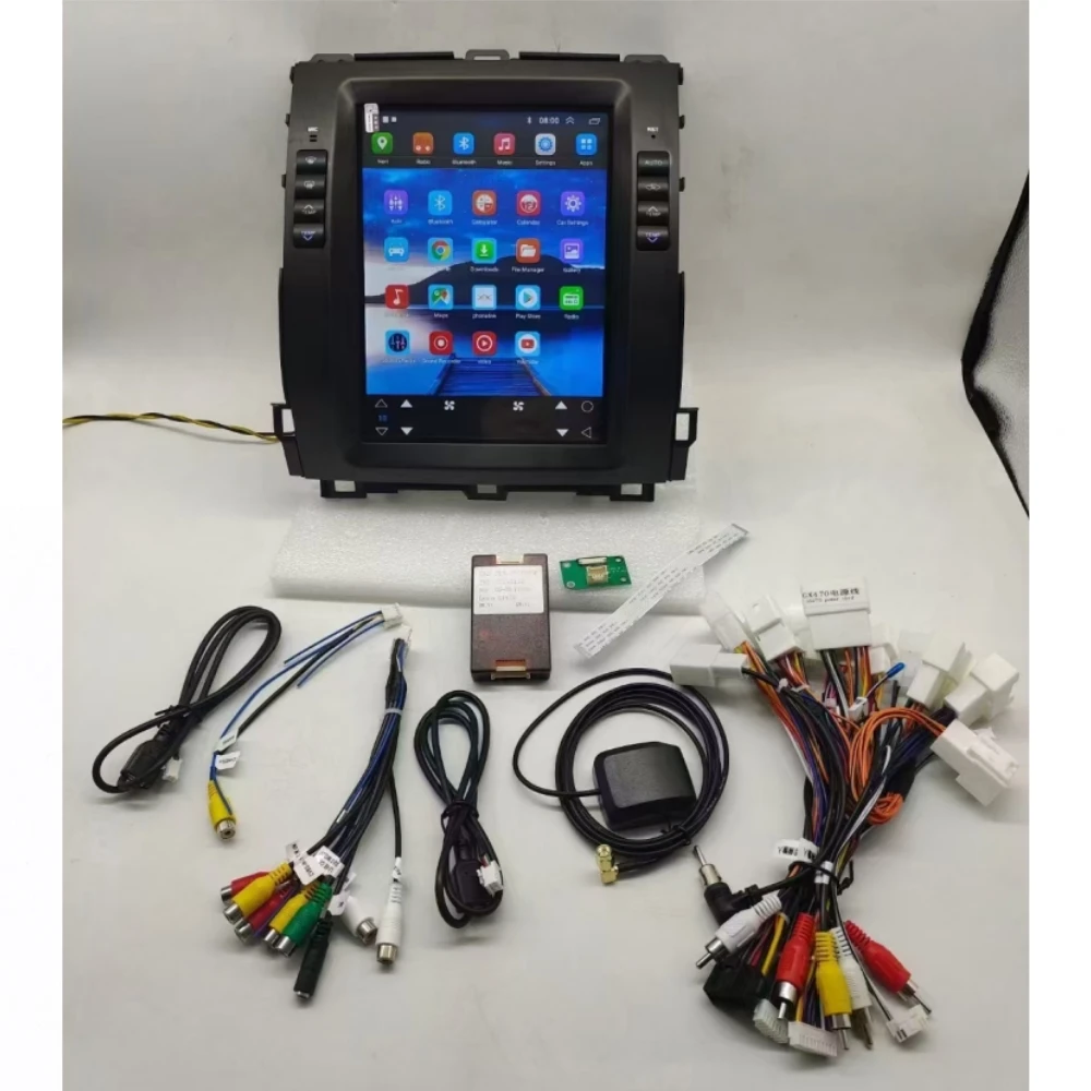 Android Multimedia Player For Lexus GX470 Toyota Land Cruiser Prado 120 2002-2009 GPS Navigation Car Radio Head Unit Stereo