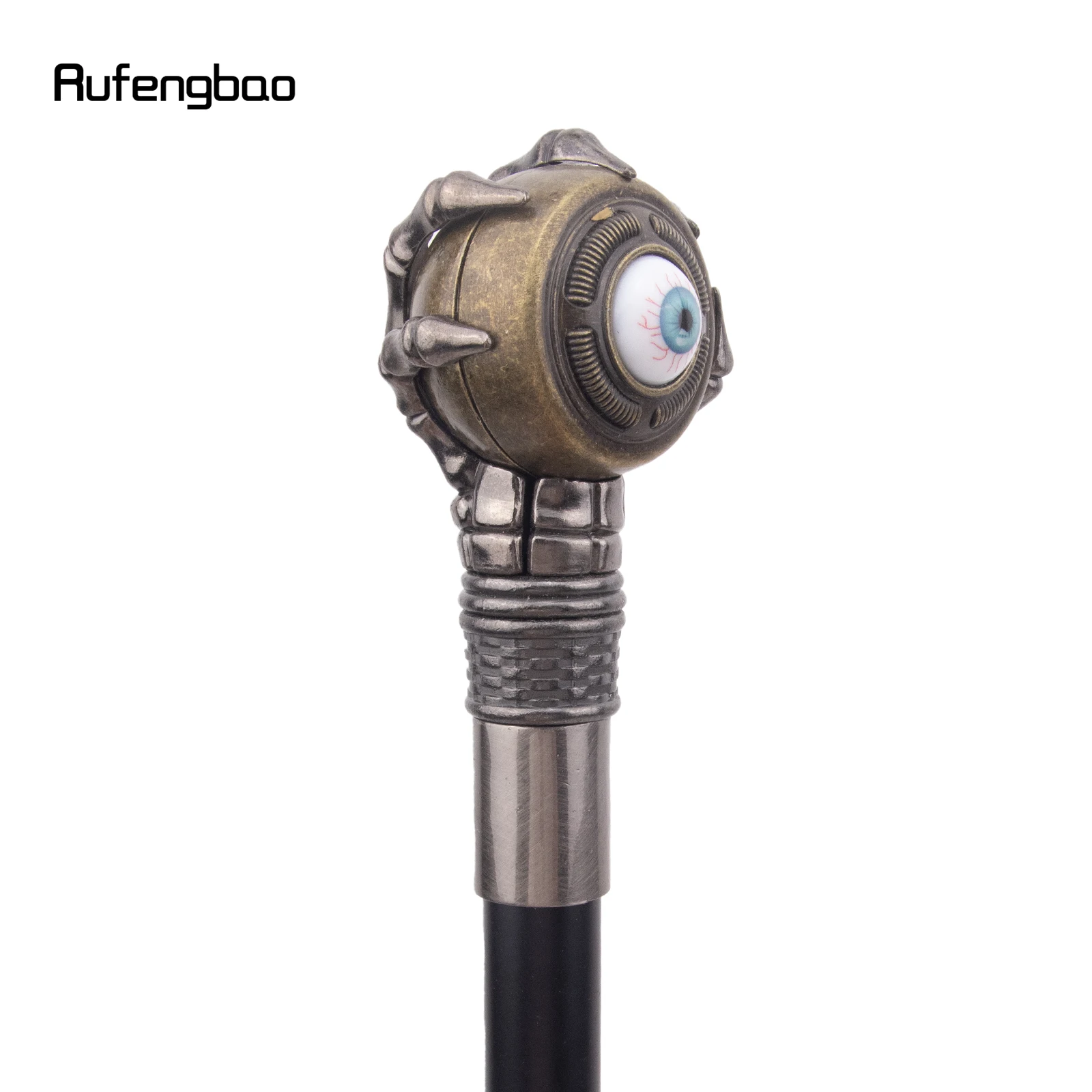 Bloodshot Eyes Eyeball Steampunk เดิน Cane แฟชั่นตกแต่งเดิน Stick สุภาพบุรุษ Crosier KNOB Walking Stick 94 ซม