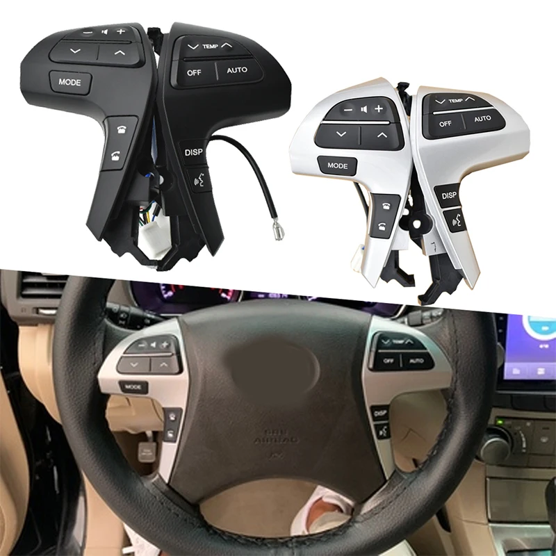 سوبر بلوتوث عجلة القيادة التحكم الصوتي زر التبديل 84250-06160 لتويوتا كامري كورولا هايلكس فيجو هايلاندر إنوفا