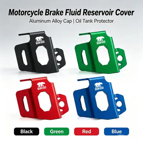 Rear Brake Reservoir Protective Guard Oil Cup Shield Anti-Scratch For Royal Enfield Bear650 Bear 650 Motorcycle Accessories