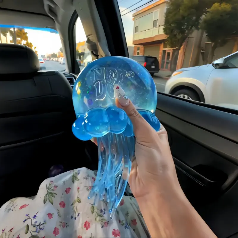 

The 2026 "Cute Nidoo Jelly Jumping Ball with Octopus Fun Toy" is a waterproof and enjoyable sensory toy. It is an excellent gift