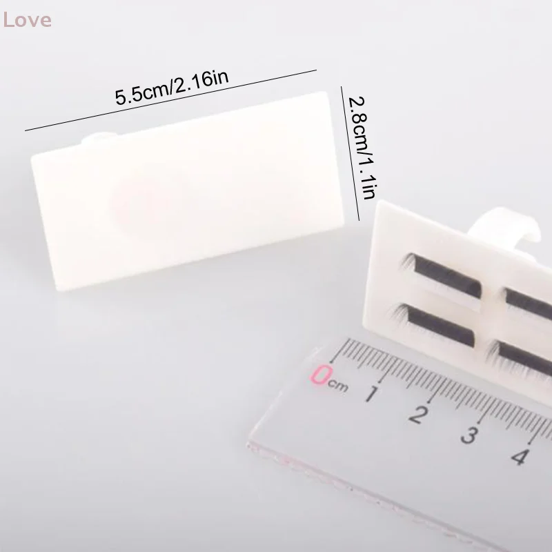 Eyelash Splitter Nail Art Tattoo Glue Pallet Holder Eyelash Extension Rings Stand Adhesive Pigment Holders Finger Beauty Tools