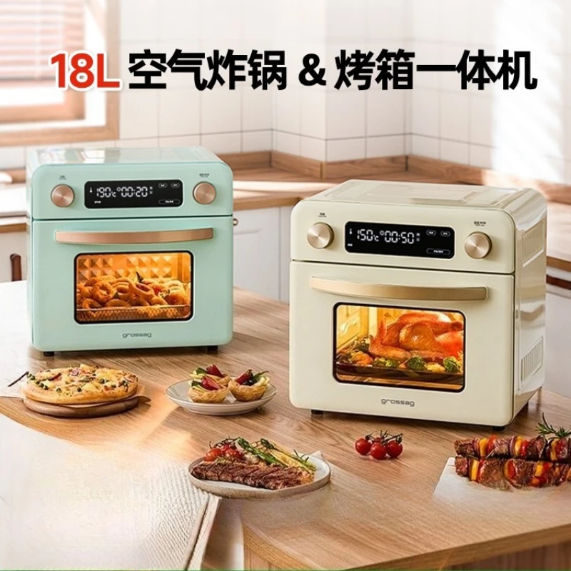 Air fryer household new electric oven all-in-one machine with large capacity and double heating