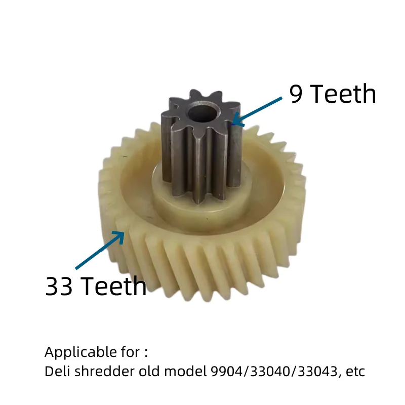 Deli-Engrenage hélicoïdal de moteur de lien général, 8T + 32T/9T + 36T, 9904, 33040, 33043, S220