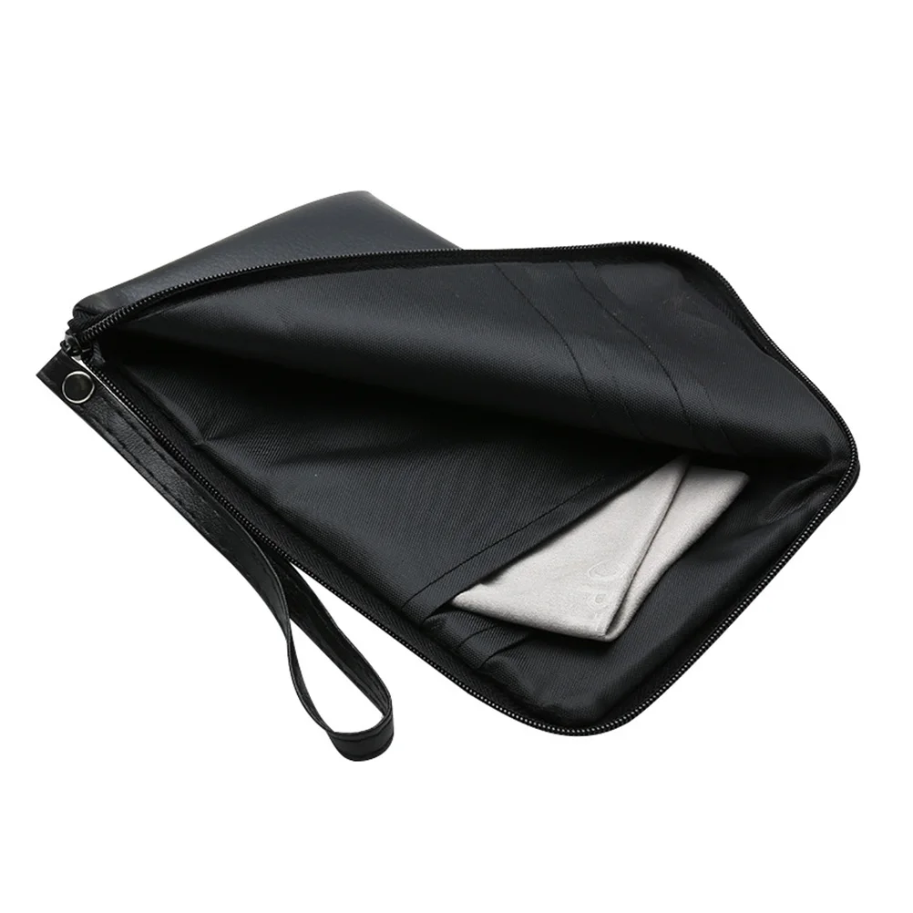 

Shell Eyeglass Case Handmade Pvc Vintage Pattern Black Glasses Protective Storage Eyewear Box Lens Scratch Resistant