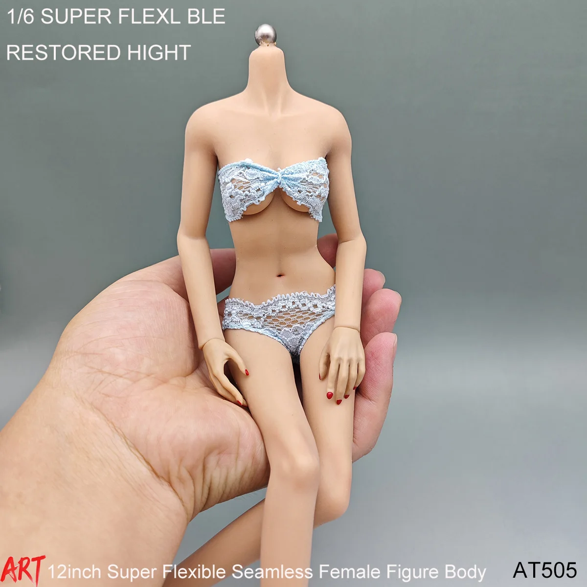 1/6 مقياس الإناث سلس الثدي الصغيرة عمل الشكل الجسم انفصال قدم دمية شاحب Suntan سوبر مرنة الجسم دمية الحلمة الغطاء