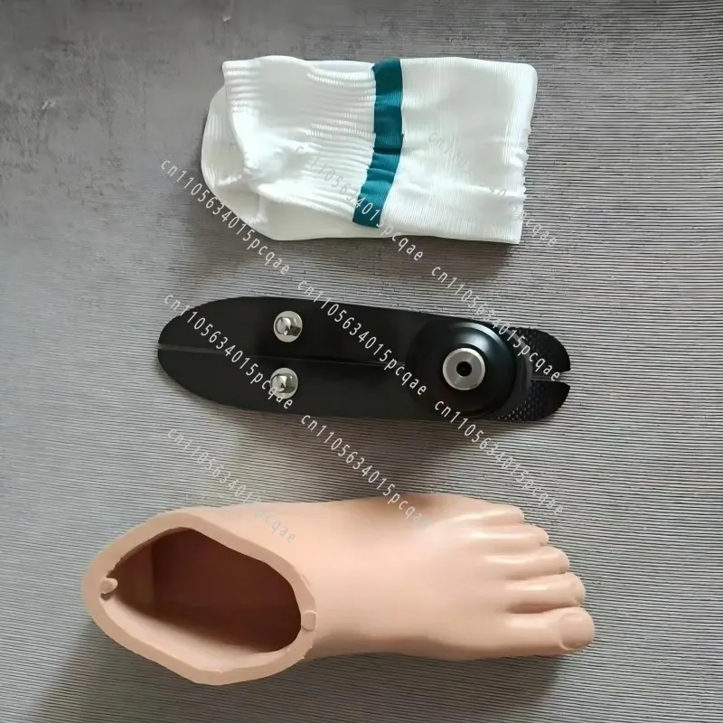 Carbon fiber footplate prostheses: low ankle prosthetic feet, stainless steel joints, carbon fiber feet, 22-27cm prosthetic feet