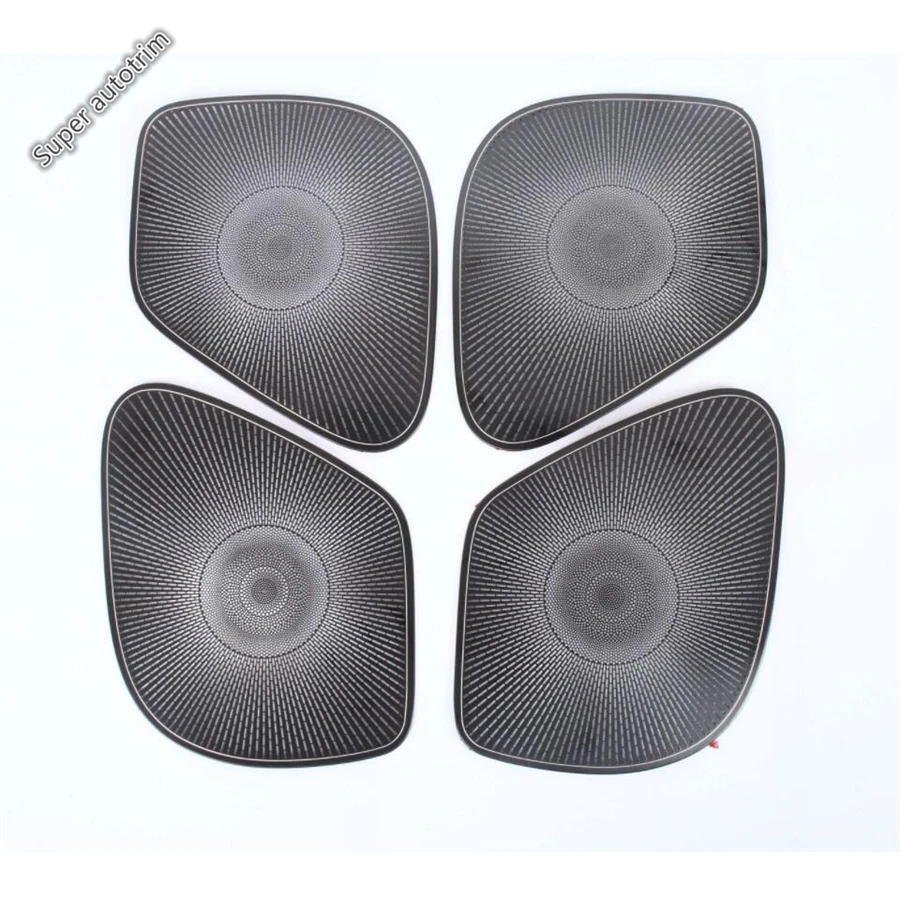 

Side Door Speaker Audio Sound Loudspeaker Horn Frame Cover Trim For KIA Stinger 2018 2019 2020 2021 2022 Stainless Accessories
