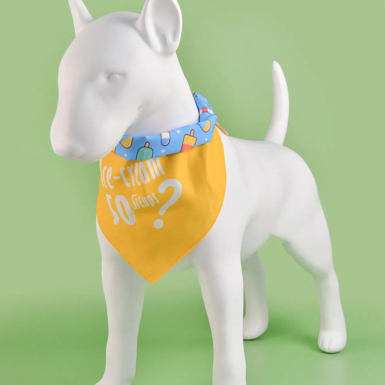 1 Pcs Thanksgiving Christmas Gifts Furry Kids Birthday Gift Double Side Use Adjustable Triangle Polyester Pet Scarf Dog Banana