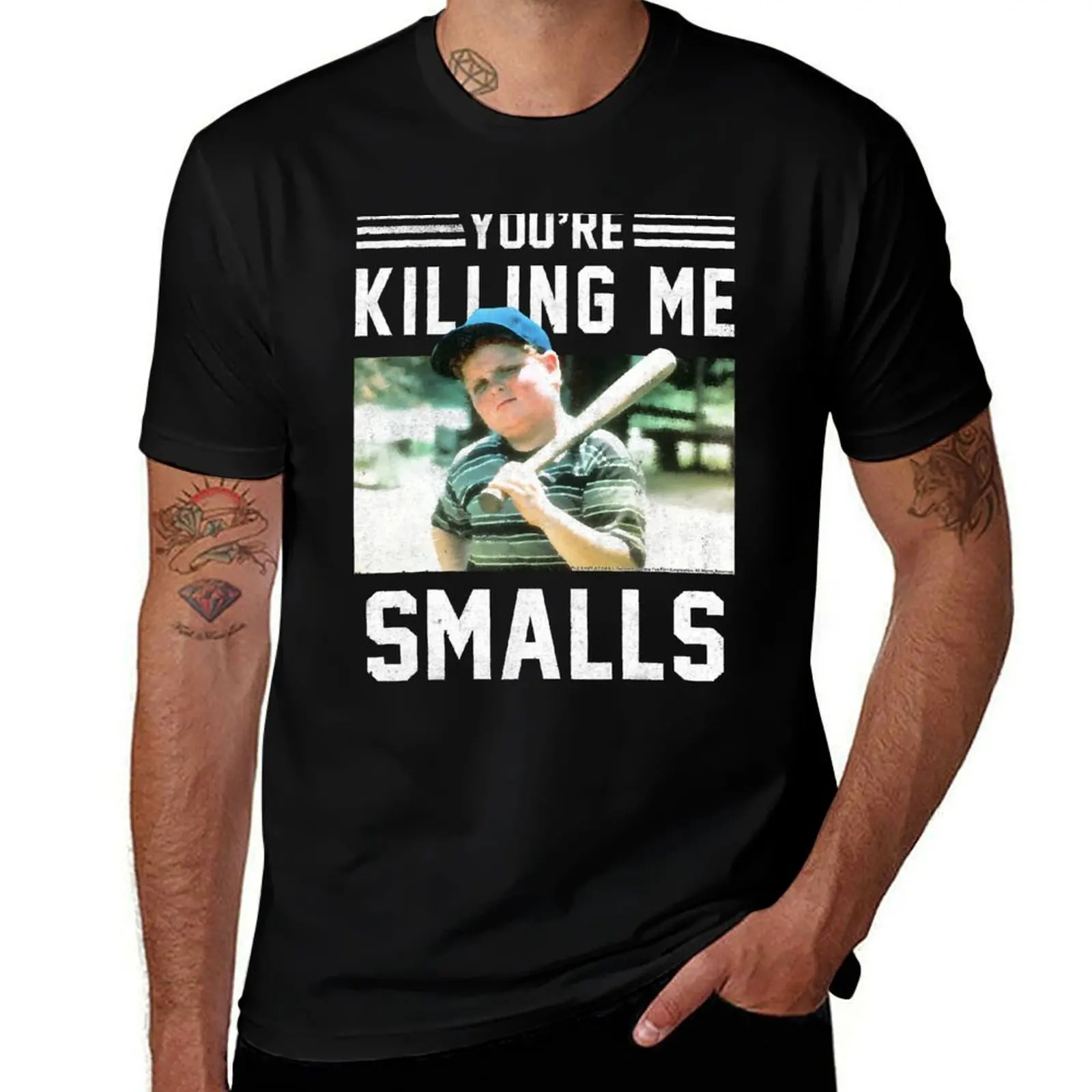 The Sandlot Ham You_re Killing Me Smalls Portrait T-Shirt Sun Block Outdoor T-Shirt