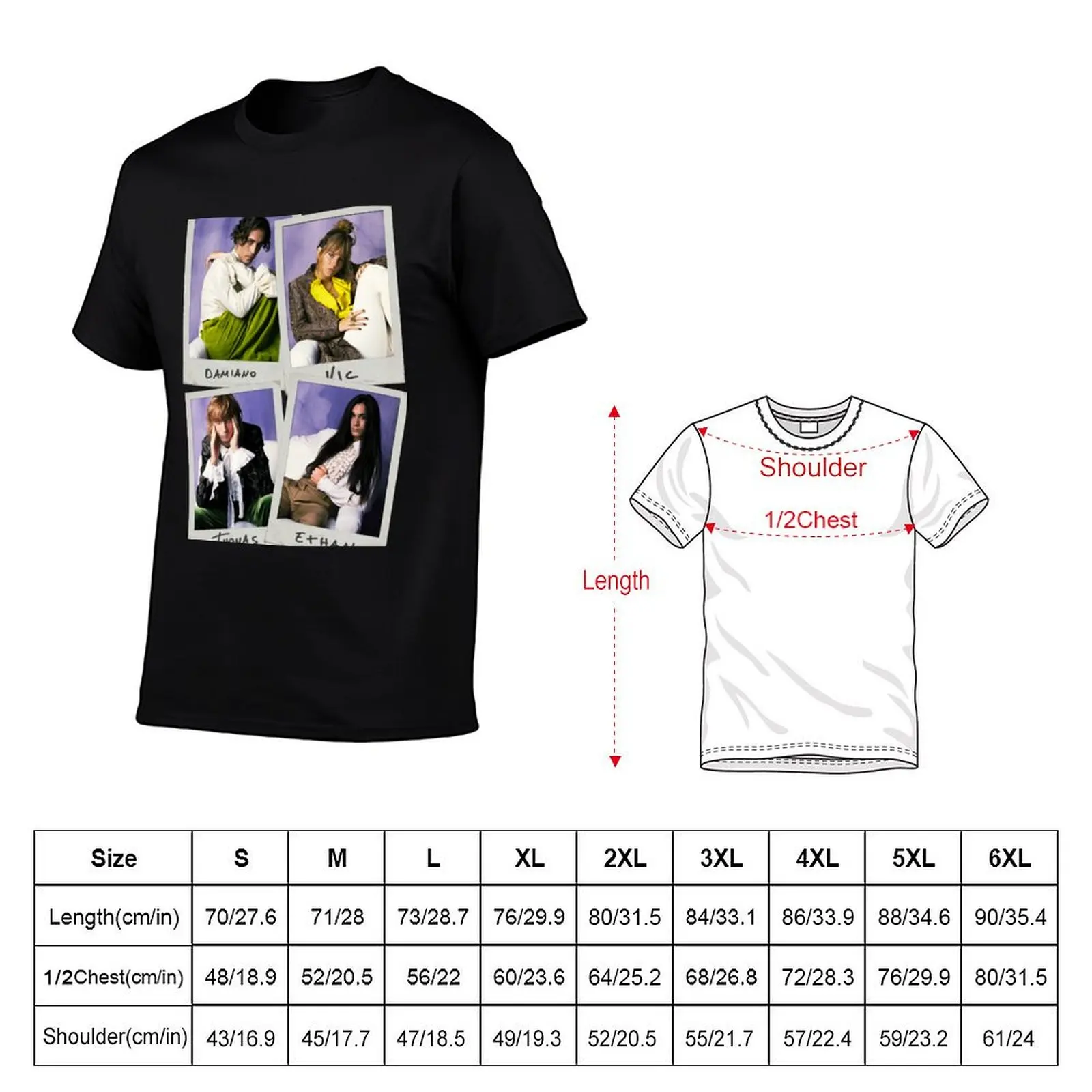 t anime plain shirt shirt merch t M?NESKIN man man casual tshirt MANESKIN T-Shirt