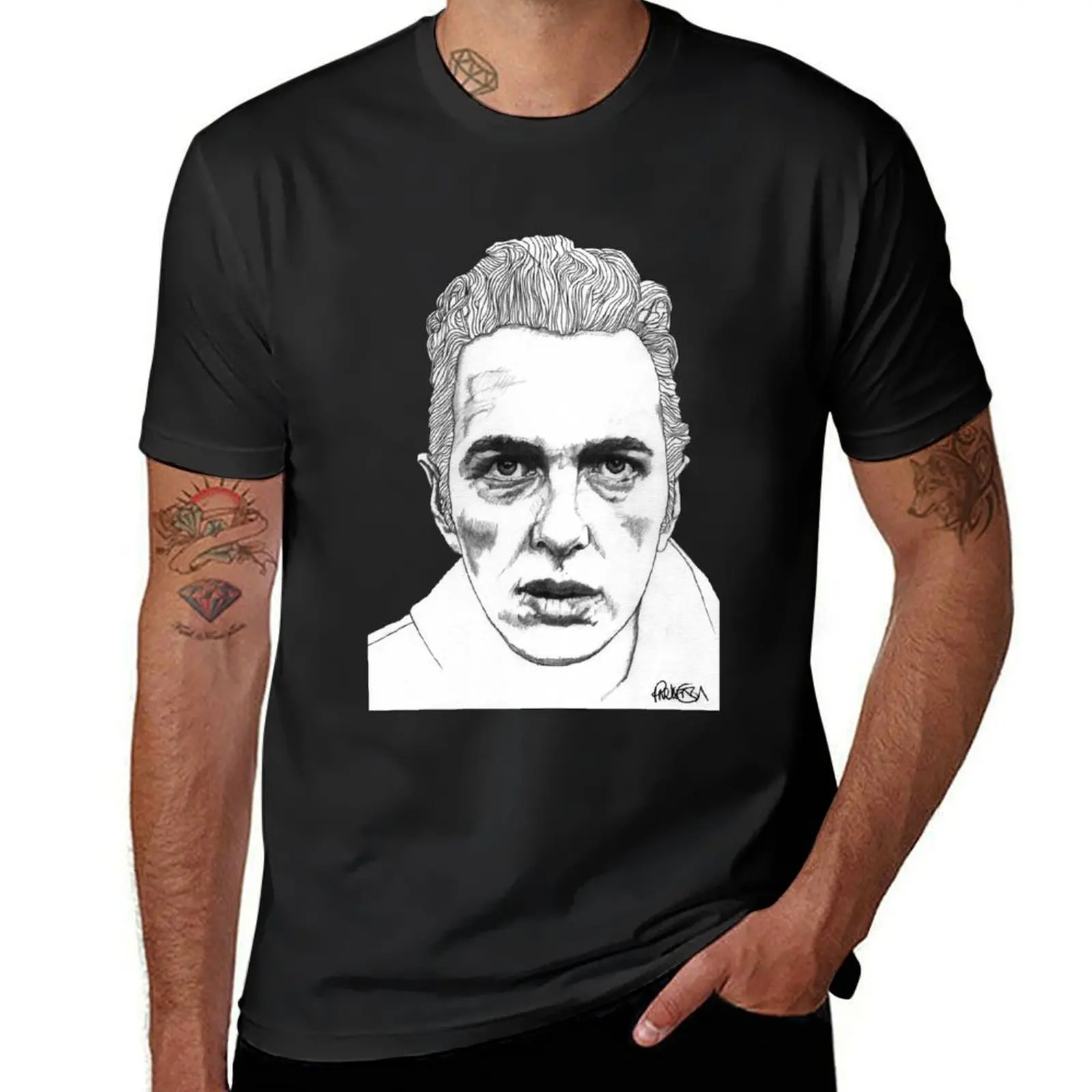 

Joe Strummer T-Shirt anime Aesthetic clothing vintage graphic tee funny meme t-shirts Men's t shirts